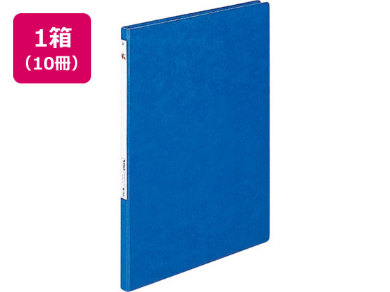 リヒトラブ パンチレスファイルZ式 A3タテ 背幅20mm 藍 10冊 F-312 1箱(ご注文単位1箱)【直送品】