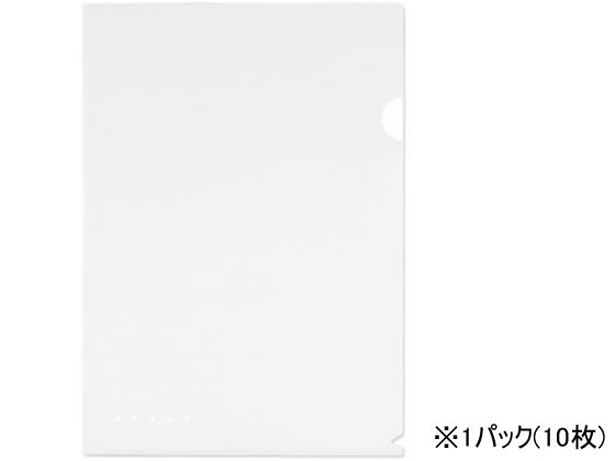 プラス ブラインドホルダー A4タテ ホワイト 10枚入 88-495FL-109CH 1パック(ご注文単位1パック)【直送品】