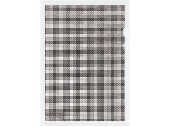 プラス クリアーホルダー カモフラージュ ハード仕切り付 A4 クリアー 89575 1枚（ご注文単位1枚)【直送品】