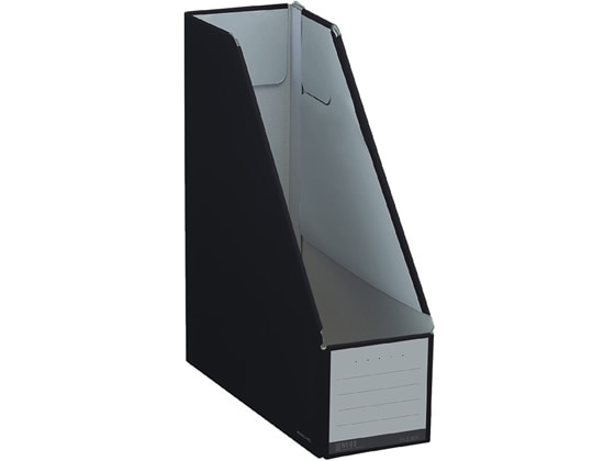 コクヨ ファイルボックス〈NEOS〉スタンド A4タテ ブラック 1個（ご注文単位1個)【直送品】