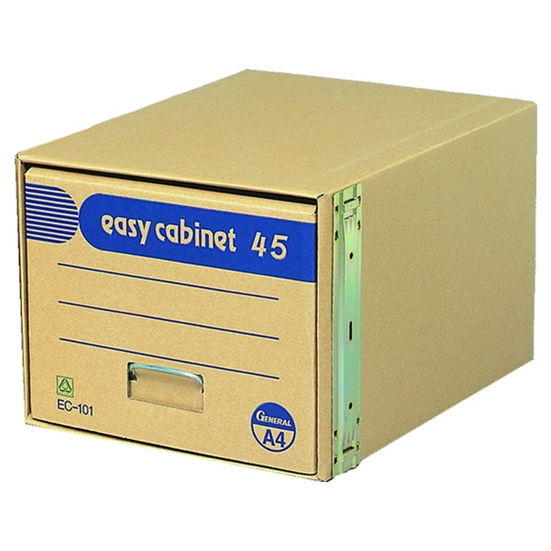 ゼネラル イージーキャビネット エコ45 A4用 EC101 1個（ご注文単位1個)【直送品】