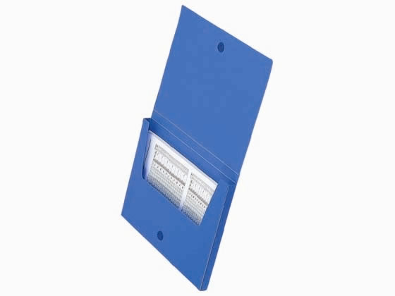コクヨ ケースファイル A4 背幅20mm 青 5冊 フ-920NB 1箱(ご注文単位1箱)【直送品】