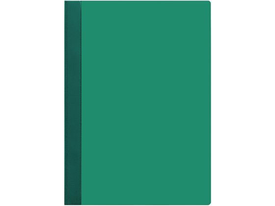 プラス 製本ファイル レポートファイル A4 グリーン 76872 NO.30 1冊(ご注文単位1冊)【直送品】