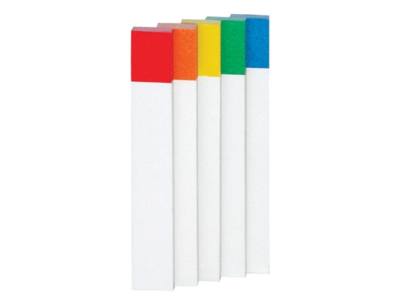 3M スリム見出し レインボー 10冊 710RP-R 1パック(ご注文単位1パック)【直送品】