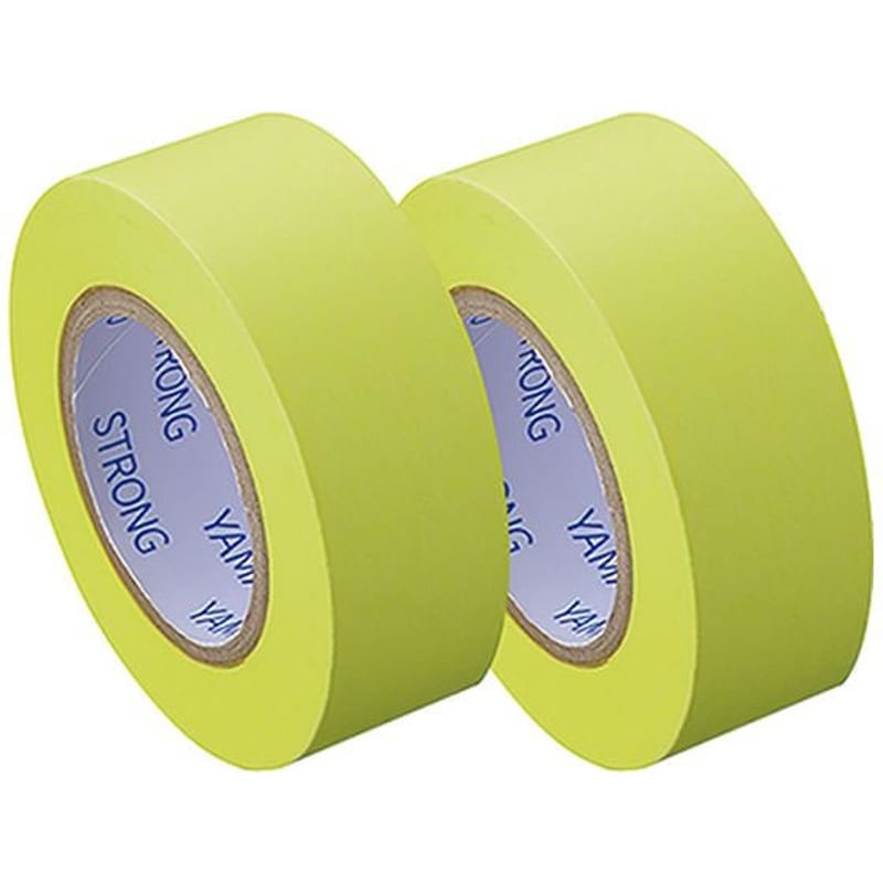ヤマト メモックロールテープ 強粘着 15mm 詰替用 蛍光レモン 1パック(ご注文単位1パック)【直送品】