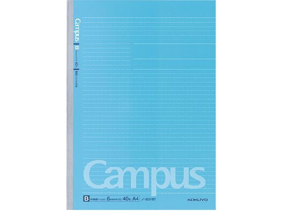 コクヨ キャンパスノート(ドット入り罫線) A4 B罫 ノ-201BT 1冊(ご注文単位1冊)【直送品】