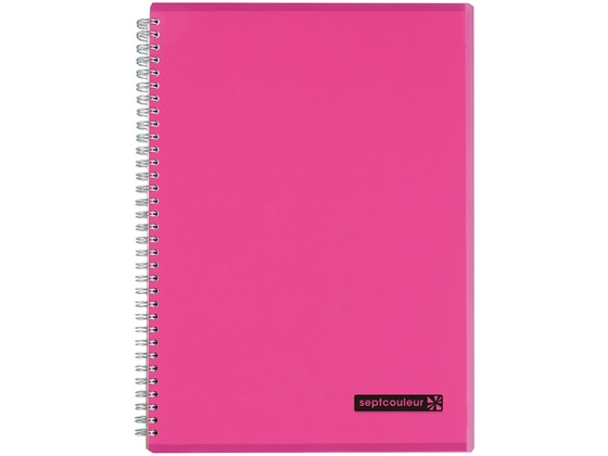 マルマン セプトクルール ノート A4 7mm罫 80枚 ピンク N570B-08 1冊(ご注文単位1冊)【直送品】