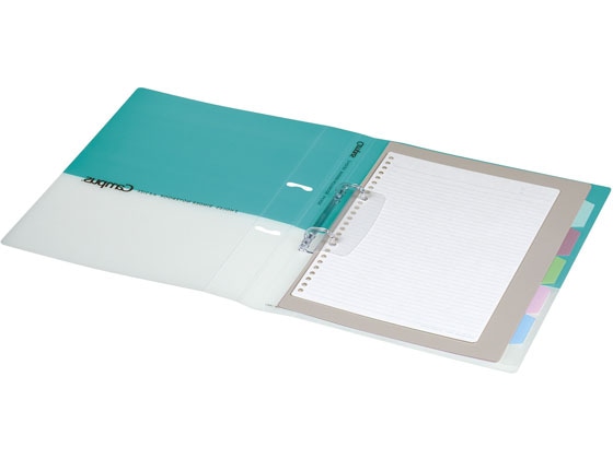 コクヨ キャンパスルーズリーフバインダー A4 2穴 ライトブルー ル-PP158LB 1冊(ご注文単位1冊)【直送品】