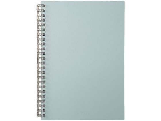 リヒトラブ Mutual オープンリングノート A5 ライトブルー N2673-14 1冊(ご注文単位1冊)【直送品】
