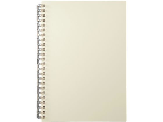 リヒトラブ Mutual オープンリングノート A5 アイボリー N2673-16 1冊(ご注文単位1冊)【直送品】