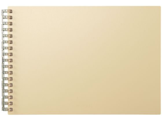 リヒトラブ Mutual オープンリングノート A5E マットイエロー N2675-5 1冊(ご注文単位1冊)【直送品】