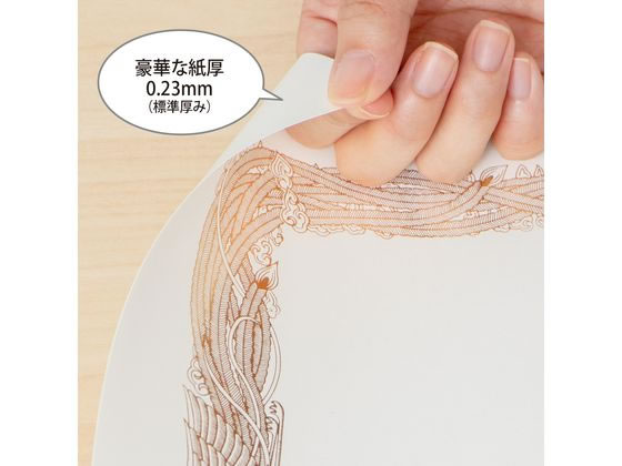 オキナ OA対応金箔賞状 B4タテ書 SGB4 1パック(ご注文単位1パック)【直送品】