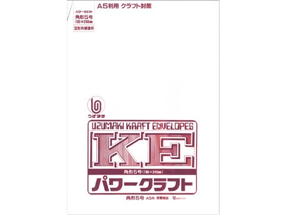 うずまき ホワイトパワー角5(A5用) 80g/㎡ 12枚 シ105 1パック(ご注文単位1パック)【直送品】