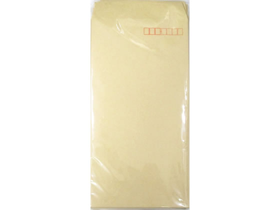 クラフト封筒 長3 50g/㎡ 100枚 フ-603 1パック(ご注文単位1パック)【直送品】