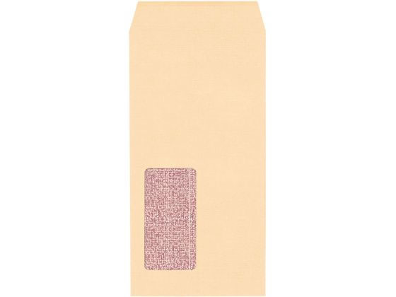 今村紙工 透けない窓付き封筒 長3 ピンク 100枚 MD-006 1パック(ご注文単位1パック)【直送品】
