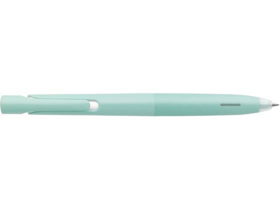 ゼブラ エマルジョンボールペン ブレン 0.5mm ミントグリーン軸 黒インク 1本(ご注文単位1本)【直送品】