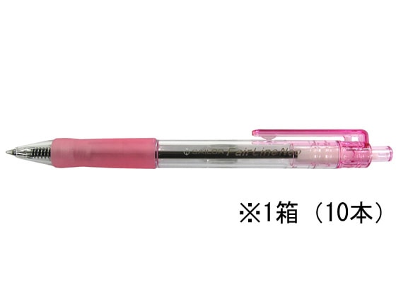 セーラー万年筆 フェアラインネオボールペンピンク10本入 16-3085-231 1箱(ご注文単位1箱)【直送品】