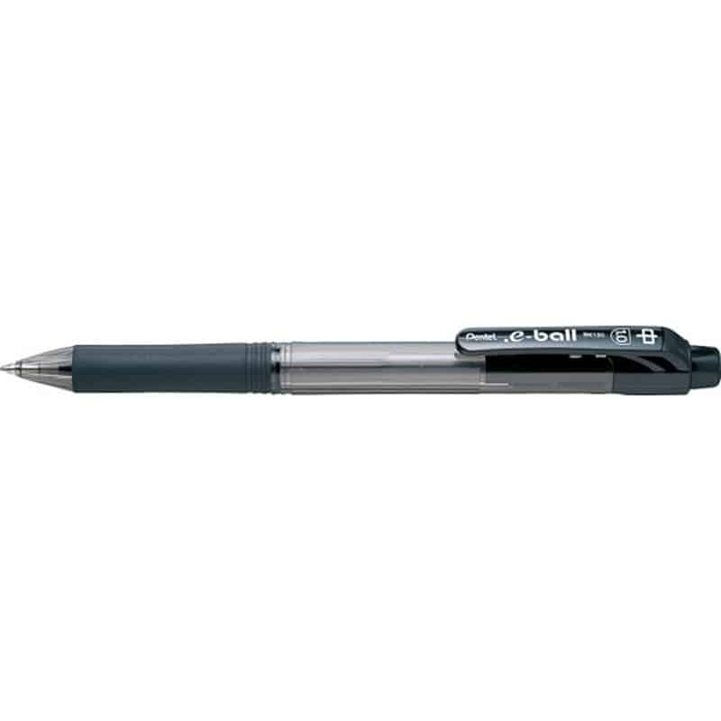 ぺんてる 油性ボールペンドットイーボール1.0中字 黒 BK130-A 1本（ご注文単位1本)【直送品】