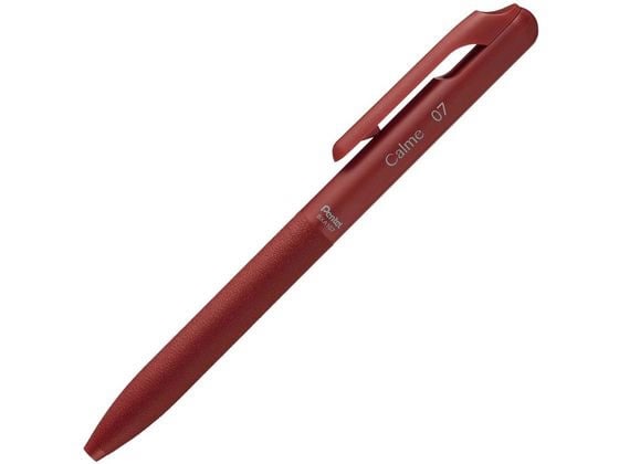 ぺんてる Calme カルム 0.7mm レッド軸 赤 XBXA107B-B 1本(ご注文単位1本)【直送品】