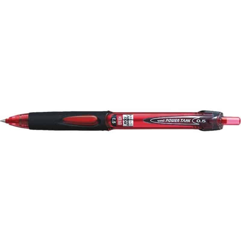三菱鉛筆 パワータンクスタンダード(ノック式)0.5mm 赤 1本（ご注文単位1本)【直送品】