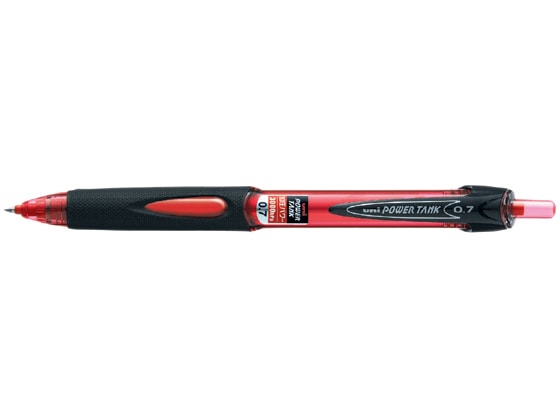 三菱鉛筆 パワータンクスタンダード ノック式 赤 SN200PT07.15 1本（ご注文単位1本)【直送品】