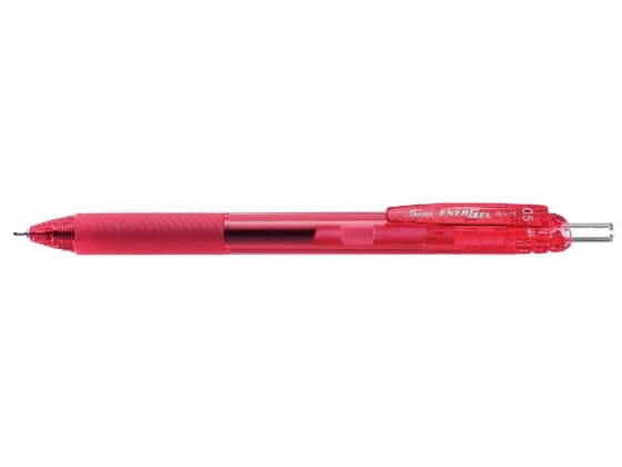 ぺんてる エナージェルエス 0.5mm 黒 ピンク軸 BLN125P-A 1本(ご注文単位1本)【直送品】