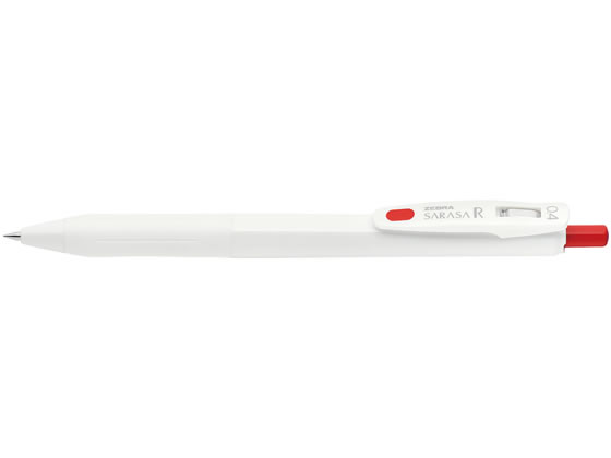 ゼブラ サラサ R 0.4 白 赤 JJS29-R1-R 1本(ご注文単位1本)【直送品】