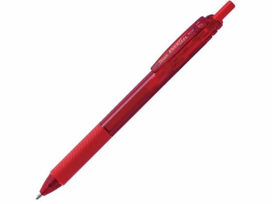 ぺんてる エナージェルエス 1.0mm 赤 BL130-B 1本(ご注文単位1本)【直送品】