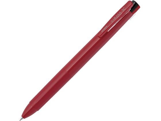 ゼブラ サラサクリップ 3C 0.4mm 赤軸 J3JS5-R 1本(ご注文単位1本)【直送品】
