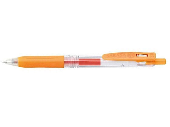 ゼブラ サラサクリップ 0.3mm オレンジ JJH15-OR 1本（ご注文単位1本)【直送品】