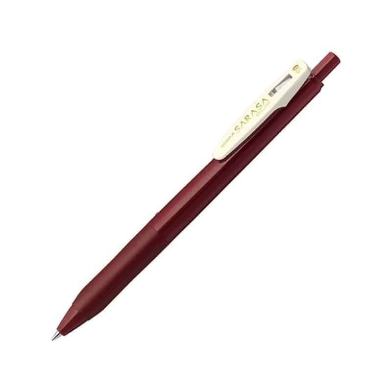 ゼブラ サラサクリップ 0.5mm レッドブラック JJ15-VRB 1本（ご注文単位1本)【直送品】