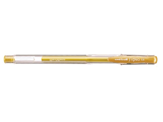 三菱鉛筆 ユニボールシグノ スタンダード 0.8mm 金 UM100.25 1本（ご注文単位1本)【直送品】