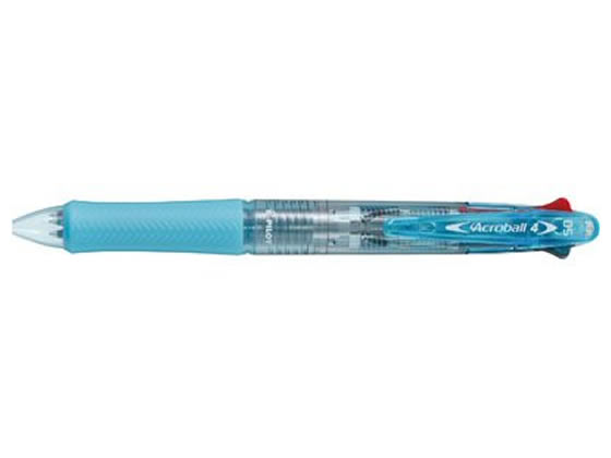 パイロット アクロボール4 極細 クリアソフトブルー BKAB-45EF-CSL 1本(ご注文単位1本)【直送品】