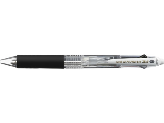 三菱鉛筆 ジェットストリーム 3&1 0.7mm 透明 MSXE460007.T 1本(ご注文単位1本)【直送品】