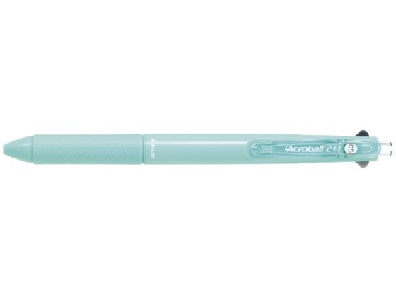 パイロット アクロボール2+1 ミントグリーン ボールペン0.5mm 1本(ご注文単位1本)【直送品】