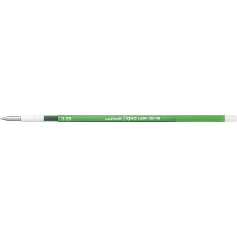 三菱鉛筆 スタイルフィット リフィル0.38mm グリーン UMR10938.6 1本（ご注文単位1本)【直送品】