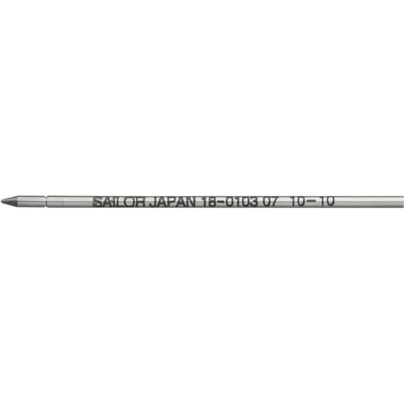 セーラー 油性ボールペン1.0mm替芯 ブラック 18-0103-620 1本（ご注文単位1本)【直送品】