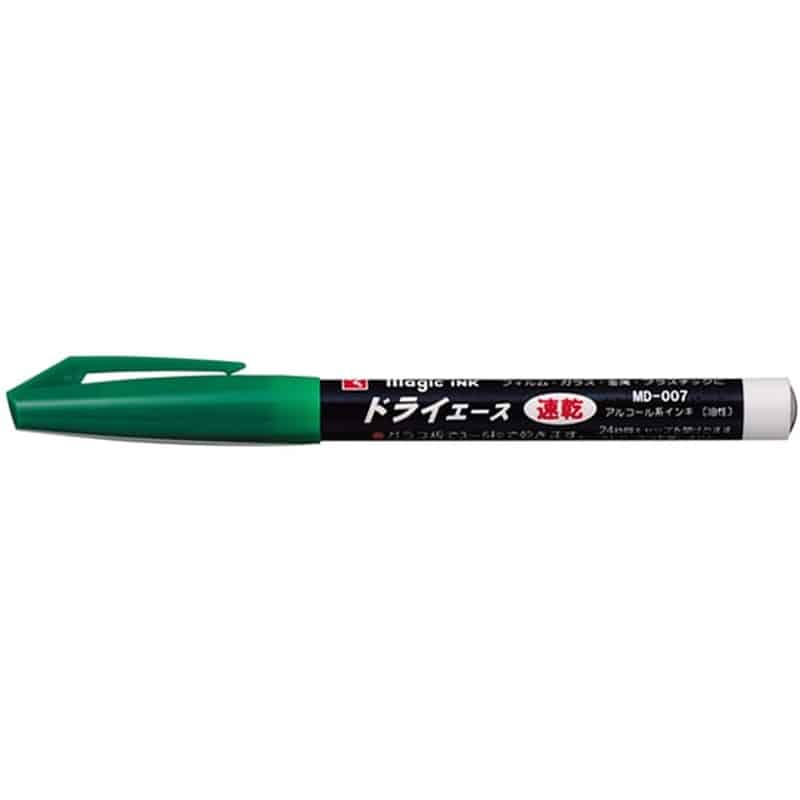 寺西化学 マジックインキ ドライエース 緑 MD-007-T4 1本（ご注文単位1本)【直送品】