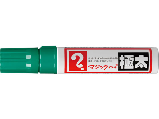 寺西化学 マジックインキ 極太 緑 MGD-T4 1本(ご注文単位1本)【直送品】