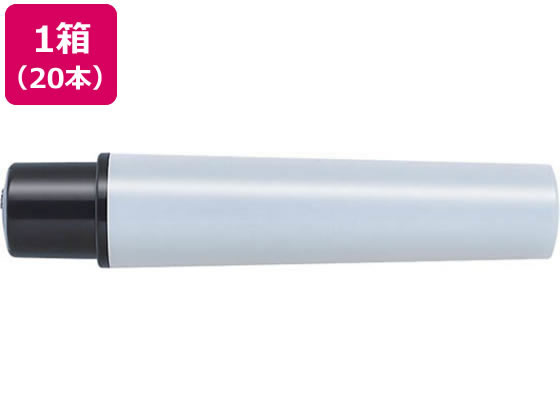 ゼブラ マッキーケア極細用カートリッジ 黒 20本 RYYTS5-BK 1箱(ご注文単位1箱)【直送品】