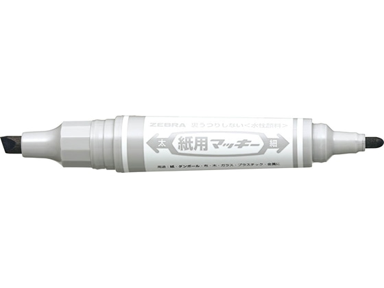 ゼブラ 紙用マッキー グレー WYT5-GR 1本(ご注文単位1本)【直送品】