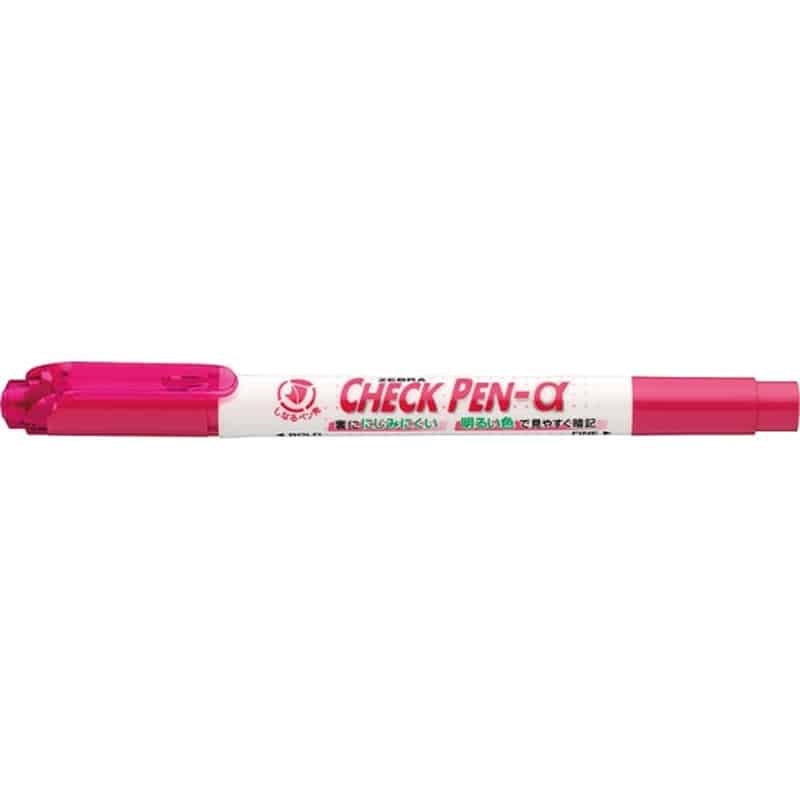 ゼブラ チェックペンα ピンク WYT20-P 1本（ご注文単位1本)【直送品】