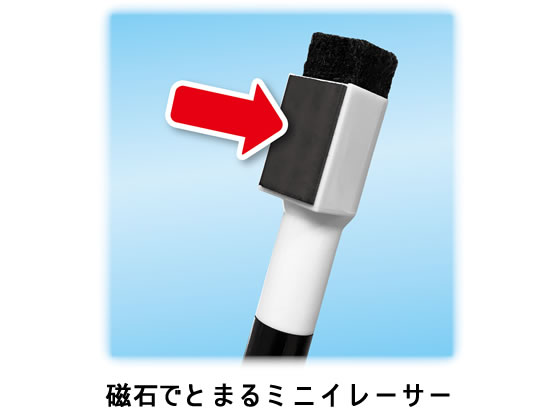 アスカ ホワイトボードマーカー 黒 10本 WM10 1箱(ご注文単位1箱)【直送品】