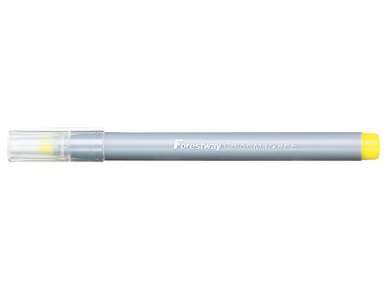 Forestway 蛍光マーカーエコノミー 黄 10本 1箱(ご注文単位1箱)【直送品】