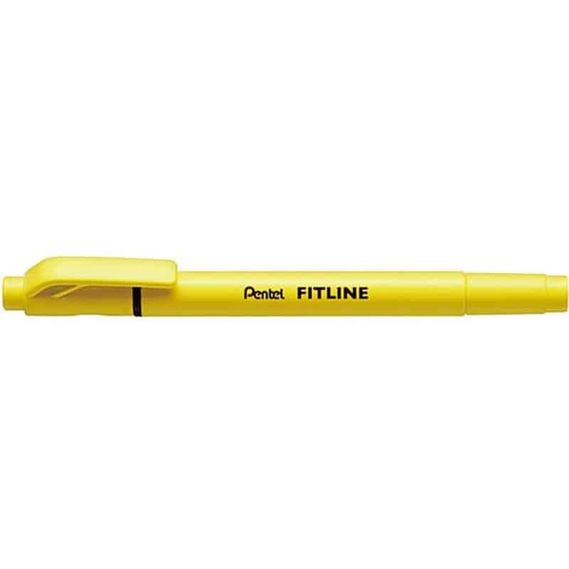 ぺんてる フィットライン イエロー SLW11-G 1本（ご注文単位1本)【直送品】