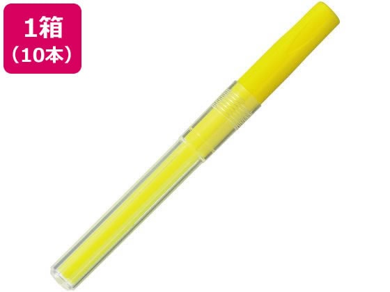 ぺんてる 蛍光ペン専用インキカートリッジ 黄 10本 XSLR3-G 1箱(ご注文単位1箱)【直送品】