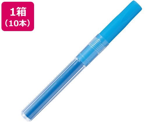 ぺんてる 蛍光ペン専用インキカートリッジ スカイブルー 10本 1箱(ご注文単位1箱)【直送品】
