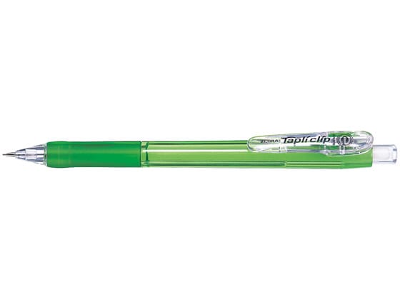 ゼブラ タプリクリップ シャープペン 緑 MN5-G 1本(ご注文単位1本)【直送品】