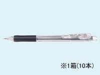 ゼブラ タプリクリップ シャープペン 黒 10本 MN5-BK 1箱(ご注文単位1箱)【直送品】