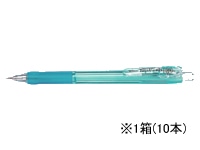 ゼブラ タプリクリップ シャープペン ライトブルー 10本 MN5-LB 1箱(ご注文単位1箱)【直送品】